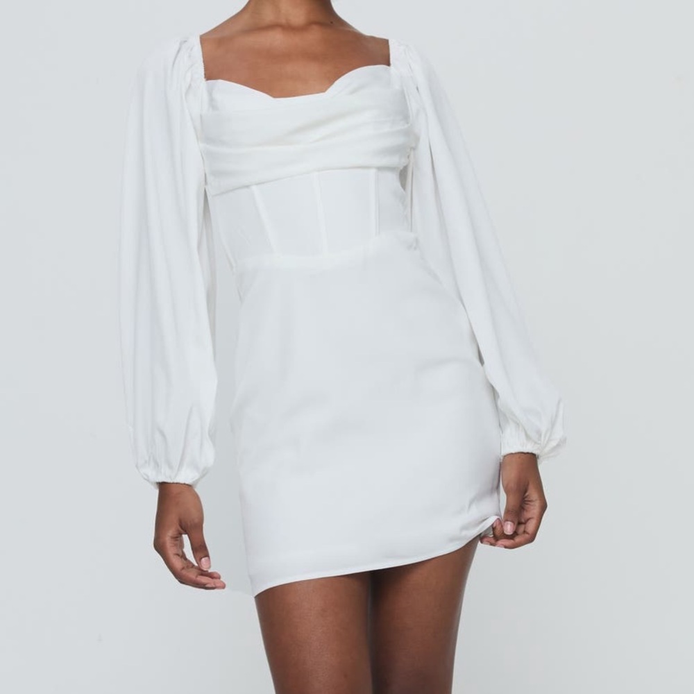 Princess Polly Lillie Long Sleeve
Minidress | Nordstrom SZ 10(US)